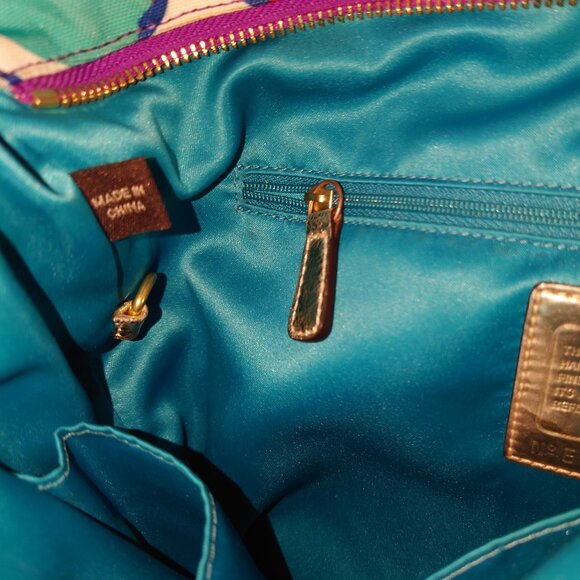 Coach Multicolor Poppy Tote - Picture 11 of 15